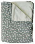 Light Green Daisy Bamboo Fleece Quilt