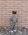 Camo Zip Jumpsuit