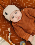 Oatmeal Mebie Baby Beanie
