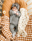 Gingham Muslin Quilt Mebie Baby