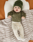 Green Mebie Baby Beanie