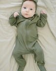 Olive Bamboo Head Wrap Mebie Baby