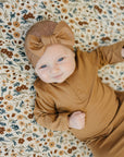 Mustard Bamboo Head Wrap