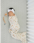 Meadow Floral Muslin Swaddle Blanket