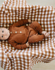 Gingham Muslin Quilt Mebie Baby