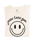 Jesus Loves You Smiley Tee