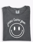Jesus Loves You Smiley Tee