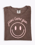 Jesus Loves You Smiley Tee Saved by Grace Co.
