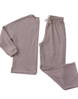 Womens Striped Loungewear Set Mebie Baby