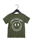 Jesus Loves You Smiley Youth Tee Saved by Grace Co.