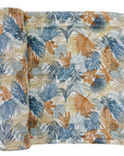 Paradise Palms Muslin Swaddle Blanket