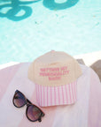 Getting my Personality Back - Pink Stripe Trucker Hat