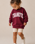 Thankful Varsity Kids Sweatshirt SBG Co.