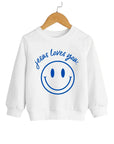 Jesus Loves You Smiley Toddler Pullover Saved by Grace Co.