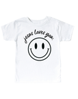Jesus Loves You Smiley Youth Tee