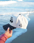 Stars Were Made to Worship - Black Polka Dot Trucker Hat KenzKustomz