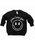 Jesus Loves You Smiley Youth Pullover