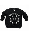 Jesus Loves You Smiley Youth Pullover Saved by Grace Co.