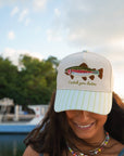Catch You Later - Green Stripe Hat KenzKustomz
