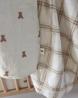 Muslin Quilt | Teddy & Ellis Plaid forever french baby