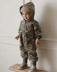 Camo Zip Jumpsuit
