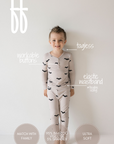 Bamboo Two Piece Pajamas | It's Bats! forever french baby