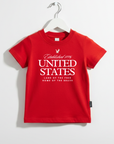 United States - Land of the Free Kids Tee