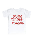 Jesus is the Reason Kids Tee Saved by Grace Co.
