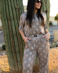 Women's Boxy Tee Lounge Set | Highland