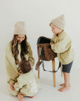 ff Diaper Bag | Taupe