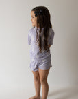 Girl's Bamboo Short Set | Enchanted Skelly forever french baby