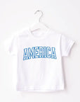 America Varsity Tee Saved by Grace Co.