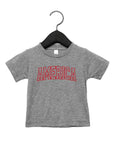 America Varsity Tee Saved by Grace Co.