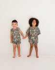 Camo Shorts Set