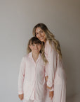 Women's Bamboo Button Up Lounge Set | Giselle forever french baby