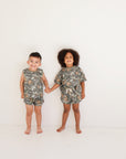 Camo Shorts Set