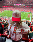Sundays Are For Tay + Trav - Red Vintage Trucker Hat
