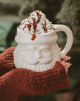 Santa 19 oz Figural Coffee Mug