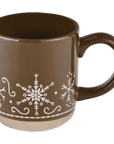 Gingerbread 14oz. Stoneware Coffee Mug