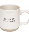 Trust In The Lord 14oz. Stoneware Coffee Mug