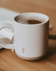 Cross 14oz. Stoneware Coffee Mug