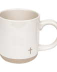 Cross 14oz. Stoneware Coffee Mug