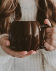 Brown Pumpkin 19oz. Figurine Coffee Mug