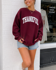 Thankful Varsity Sweatshirt SBG Co.