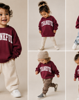 Thankful Varsity Kids Sweatshirt SBG Co.