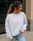 Girl Mama Varsity Outline Pullover SALE Saved by Grace Co.