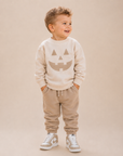 Neutral Jack-O-Lantern Baby/Kids Pullover SBG Co.