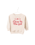 Christ is the Gift Kids Pullover