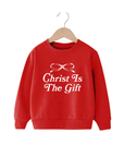 Christ is the Gift Kids Pullover