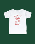 Merry Mini Bow Tee or Sweatshirt